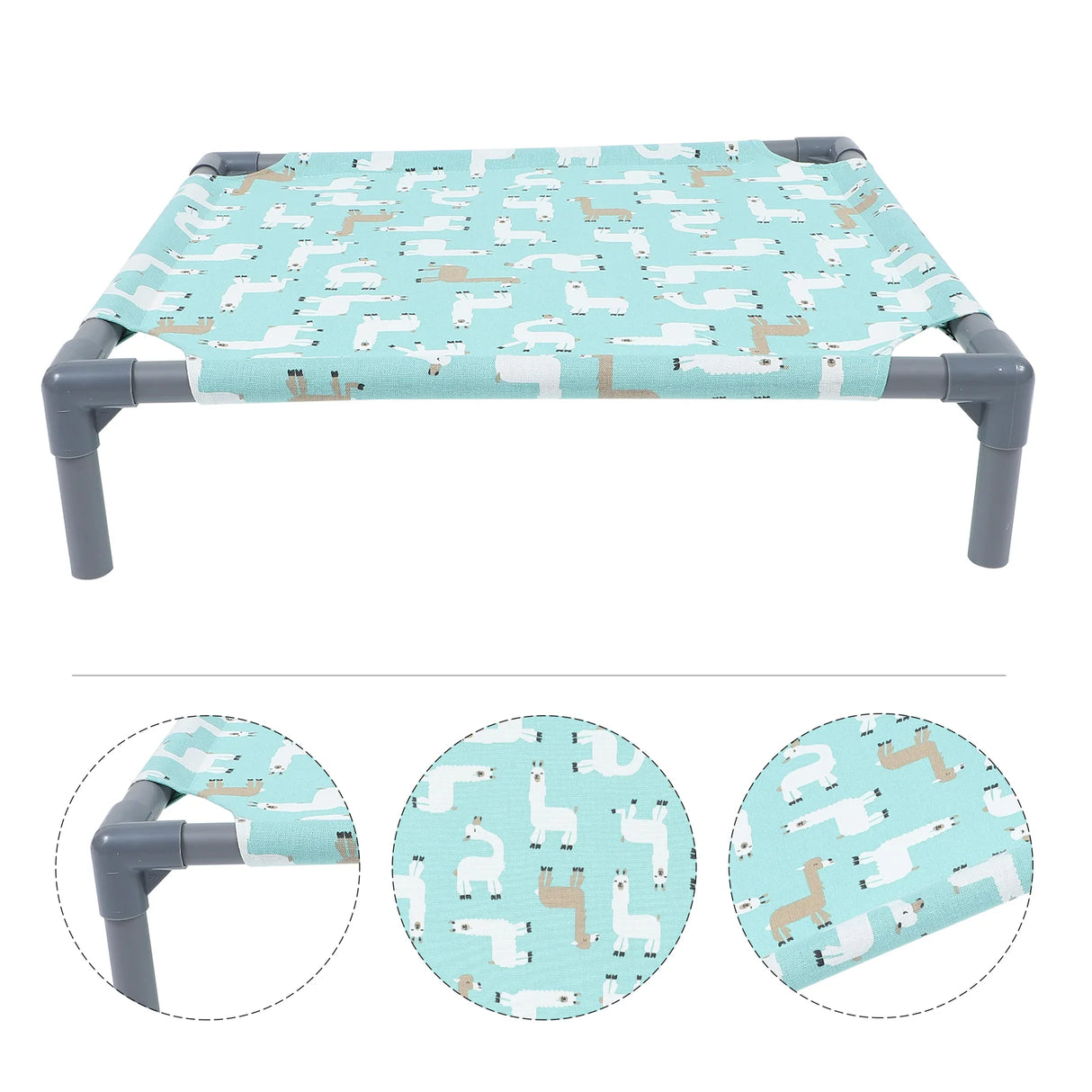 Outdoor Pet Bed Summer Cat Bed Elevated Dog Bed Cat Bed Pet Camping Raised Cot Small Pet Hammock Outdoor Dog Bed