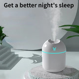 250ML Humidifier Mini Aromatherapy Humidifiers Diffusers For Home Romantic Light USB Essential Oil Diffuser Car Purifier Air