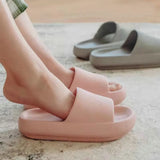 House Floor Sofa Slippers Women Men Indoor Outdoor Slipper Quality Sole Soft Eva Anti-Slip Shoes Female Male Beach Shower Slides