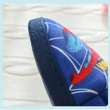 Spider Man Pattern Children Cotton Slippers Autumn Winter New Kids Indoor Shoes Cartoon Fashion Warm Baby Boys Cottonslipper