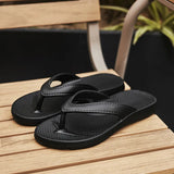 Comwarm Unisex Soft Cloud Slipper Platform Flip-flops Women's Summer Beach Sandals with Arch Support for Non-slip Bathroom Men