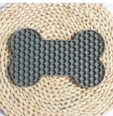 Silicone Dog Lick Mat Dog Feeder for Small Dogs Cats Peanut Butter Pet Slow Food Bowl Puppy Anti-Choking Food Plate