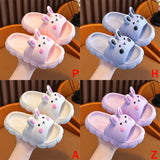 Children's Slippers Kids Summer Girls Cartoon Bunny Non-Slip Soft Soles For Children Indoor Home Boys Toddler Baby Sandals