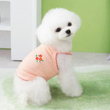 Summer Suspender Dog Clothes Soft Thin Dog Cooling Vest  Cute Puppy Dress Bichon Chihuahua Clothing Dog Products Costumes 2023