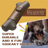 Large Dog Chew Toy Tougher than Real Bones Toy Solve Boredom Teeth Cleaning Separation Anxiety Crate Taining Sturdy Pet Supplies