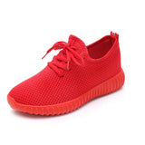 Women's Vulcanize Shoes 2024 Sneakers Solid Black Red Shoes Gym Fitness Trainers Walking Sport Shoes Female Zapatos Mujer