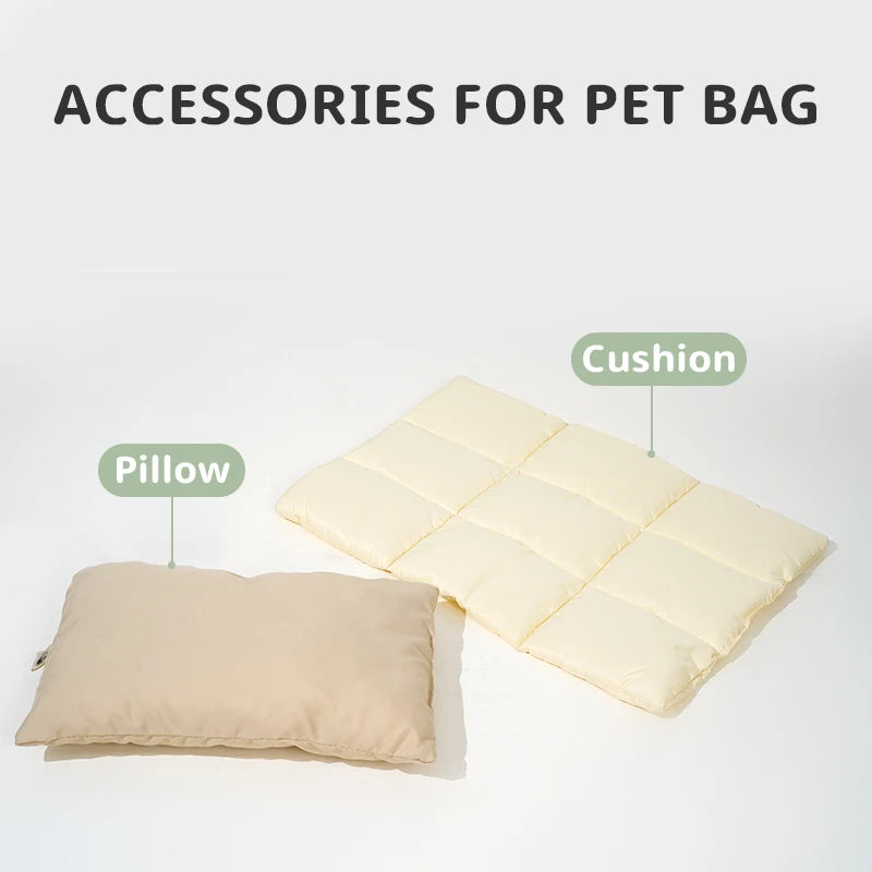 Flannel Pet Dog Bed Dog Sleeping Bed Mat Breathable Warm Pet Beds Cushion For Small  Dogs Cat Pets Accessories for pet bag