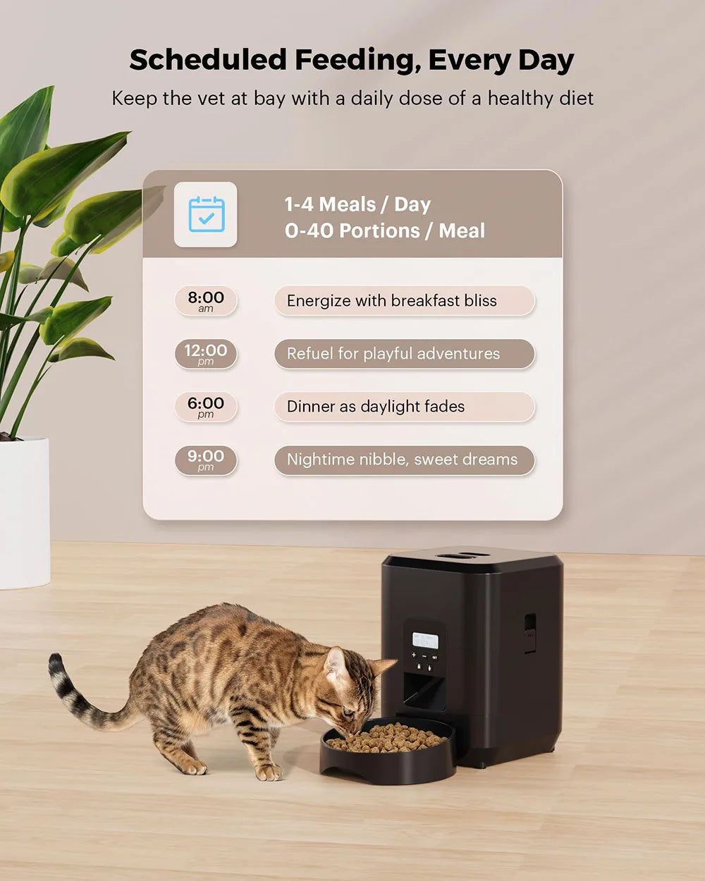 Smart Pet Feeder Automatic Cat Feeder Dog Slow Food Machine With Timed Quantitative Automatic Cat Food Dispenser Cat Dog Bowl