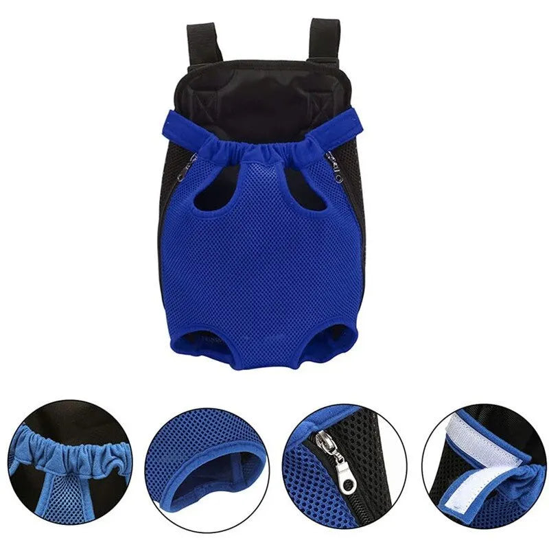 Pet Carrier Bag Breathable Mesh Cat Backpack for Small Dogs & Cats Chihuahua-Friendly Outdoor Travel Shoulder Bag For Medium Pet