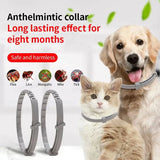 Anti Flea and Tick Collar for Cat and Dog, Retractable Collar for Puppy, Large Dogs Accessories,Pet 8Month Protection