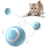 Electric Cat Toys Ball Automatic Rolling Smart Cat Toys Interactive for Cats Training Interactive with USB pet Accessories