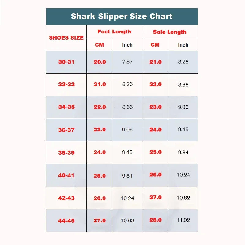 Fashion Shark Slippers For Women Men Outdoor Beach Slides Bathroom Non-slip Thick Sandals Home Couple Flat Shoe Shark Flip Flops