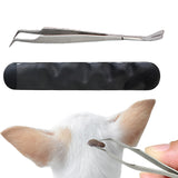 2 In 1 Tick Remover Tool Professional Tick Removal Tweezers For Humans & Pets Pets Flea And Tick Removal Tick Remover Tools