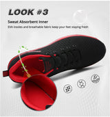 Men Running Sneakers Women Lightweight Sport Shoes Classical Mesh Breathable Casual Shoes Male Fashion Moccasins Sneaker