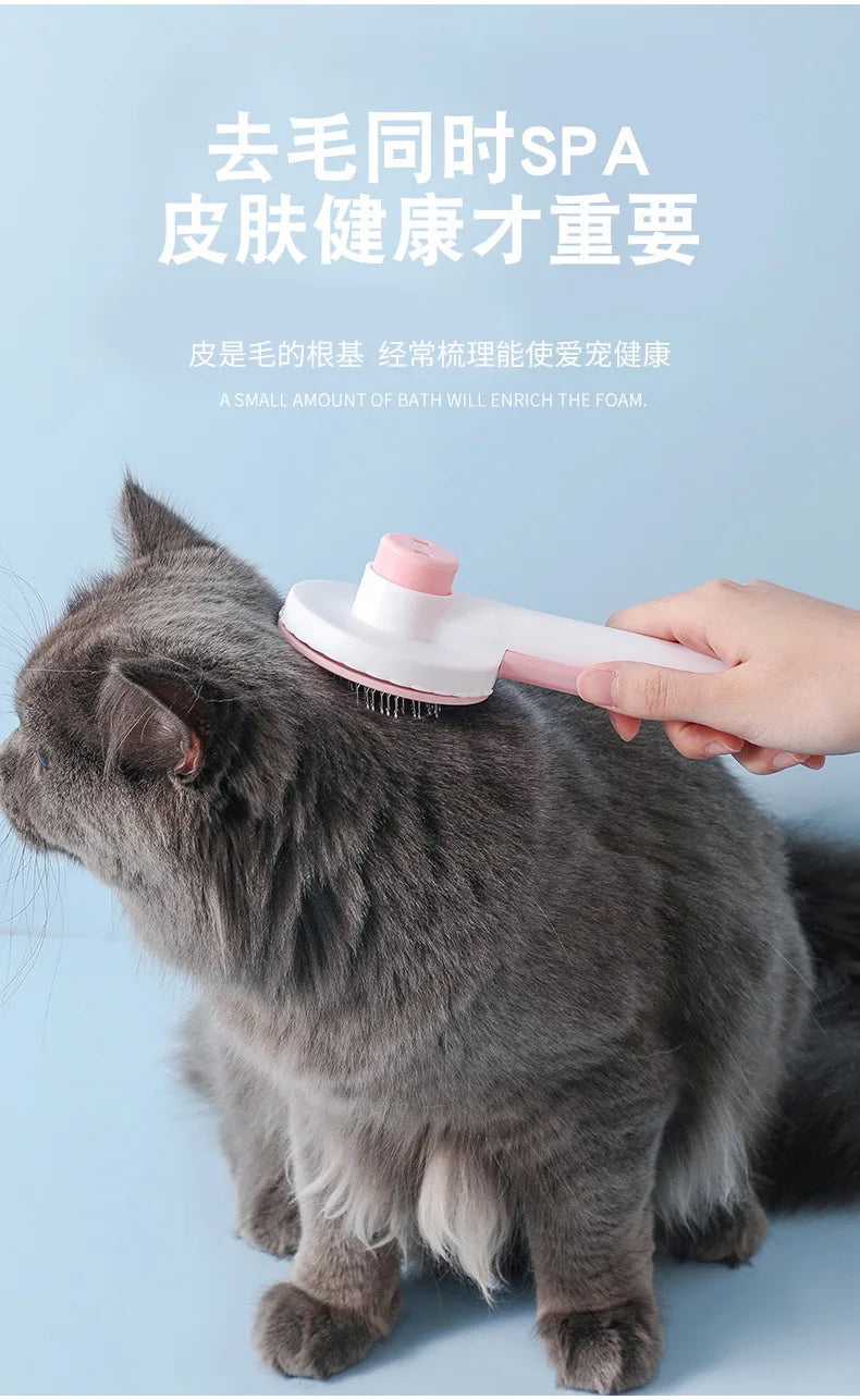 Cat Comb Massage Pet Magic Combs Hair Removal Cat and Dog Universal Needle Brush Pets Grooming Cleaning Supplies Scratcher