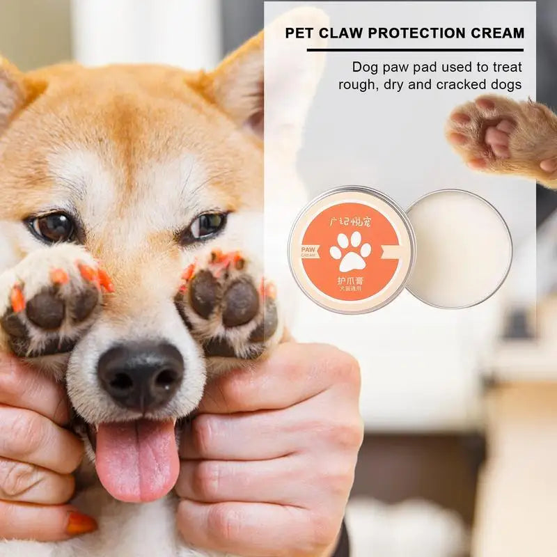 Dog Paw Cream Nose Cream All Season Pet Paw Protection Cream Moisturizing and Nourishing Cream Pet Cracked Paws Cream