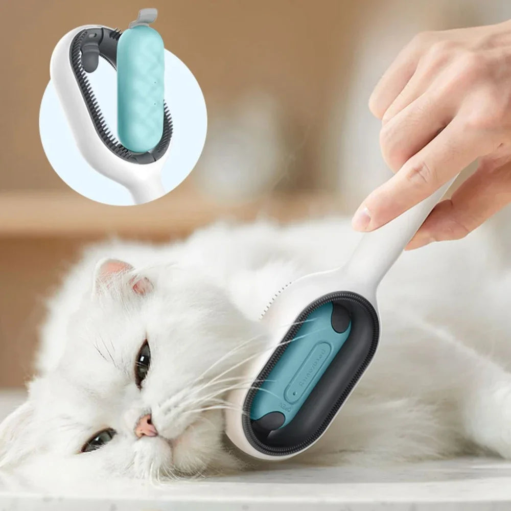 Pet Grooming Brush Cleaning Massage Remover Comb For Cat Dog General Supplies with Water Tank Pets Products Accessorie