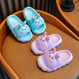 Children's Slippers Kids Summer Girls Cartoon Bunny Non-Slip Soft Soles For Children Indoor Home Boys Toddler Baby Sandals