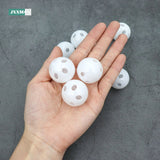 20pcs Plastic Rattle Bell Balls Squeaker Baby Toys DIY Rattle Beads Noise Maker Repair Fix Dog Toy Pet Accessories 17/24/28/38mm