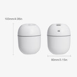 Portable USB Ultrasonic Air Humidifier Essential Oil Diffuser Car Purifier Aroma Anion Mist Maker with LED Lamp Romantic Light