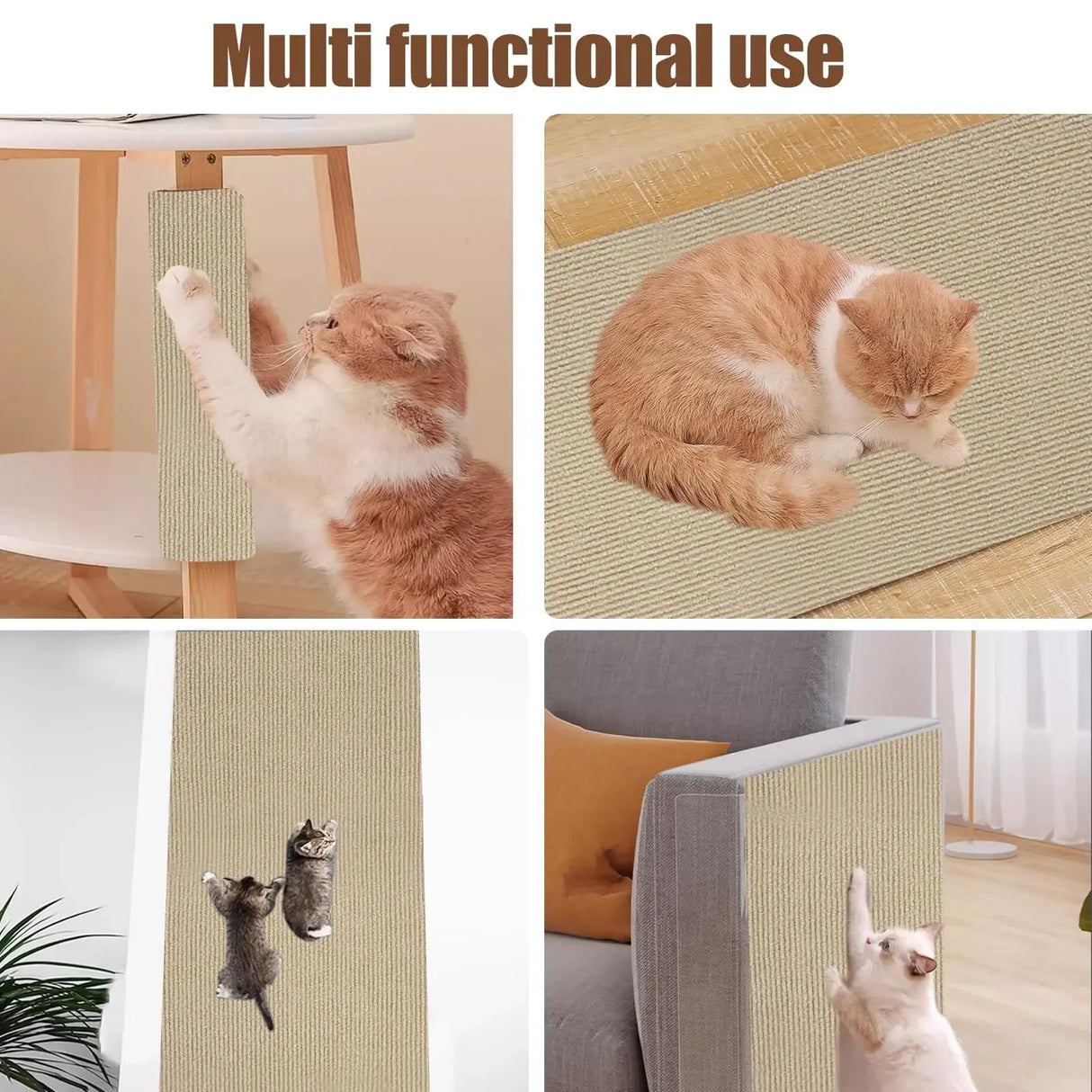 Cat Climbing Mat Cat Claw Board Non Falling Debris Vertical Wall Sticker