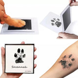 Newborn Baby Footprints Handprint Ink Pads Kits for DIY Photo Frame Accessories Newborn Baby Pet Cat Dog Paw Print Souvenir Gift