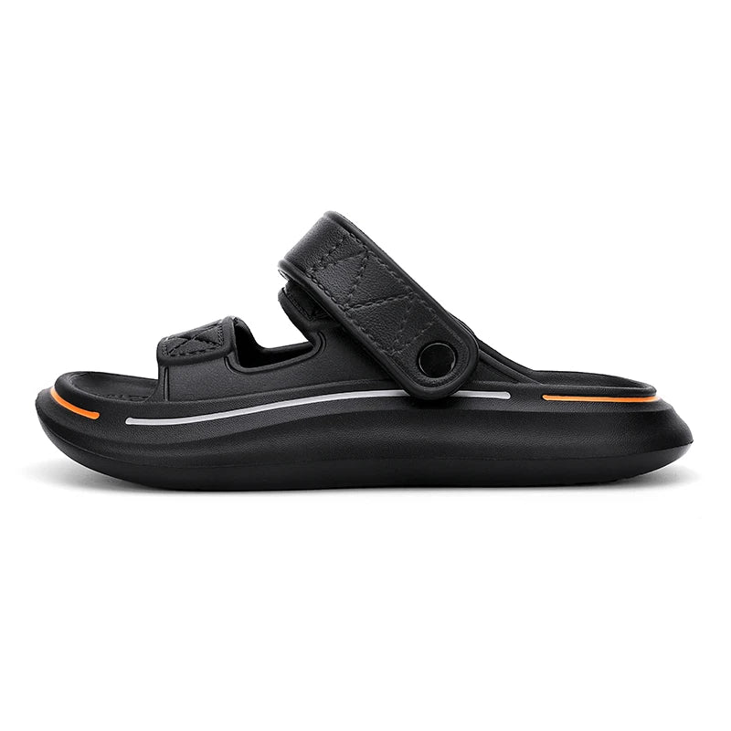 Soft-soled Slippers Men Summer Platform Slides Shoes Unisex Women Sandals Casual Beach Shoes Indoor Outdoor Flip Flops