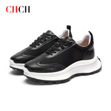 New Women's Little White Shoes Women's Flat Shoes Durable Leather Comfortable Durable Sports Shoes