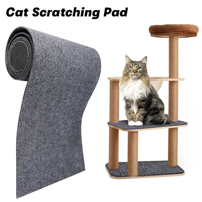 Self-adhesive Cats Scratch Board Anti Cat Scratch Sofa Diy Cat Crawling Mat Cats Toys Trimmable Cat Carpet Pet Supplies