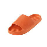 2024 Fashion Men Women Slippers Homewear Anti Slip Wear Resistant EVA Thick Sole Comfortable Indoor Slippers Bathroom Flip Flops