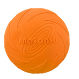 Fashion Pet Dog Silicone Game Frisbeed Dog Toy Flying Discs Trainning Interactive Toys Pet Supplies Flying Disc 15/18/22cm