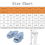 Summer Women Shark Slippers Men Eva Solid Color Slides Adults Fashion Thick Soles Flip Flops Couples Outdoor Non-Slip Sandals