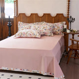 Svetanya Pastoral Floral Bedlinens Egyptian Cotton Bedding Set Queen King Ru Full Size Sheet Duvet Cover Set