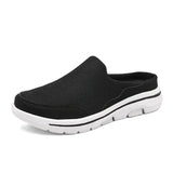 Men Slippers Summer Breathable Home Indoor Slippers Men Thick Bottom Slides Fashion Couple Walking Shoes