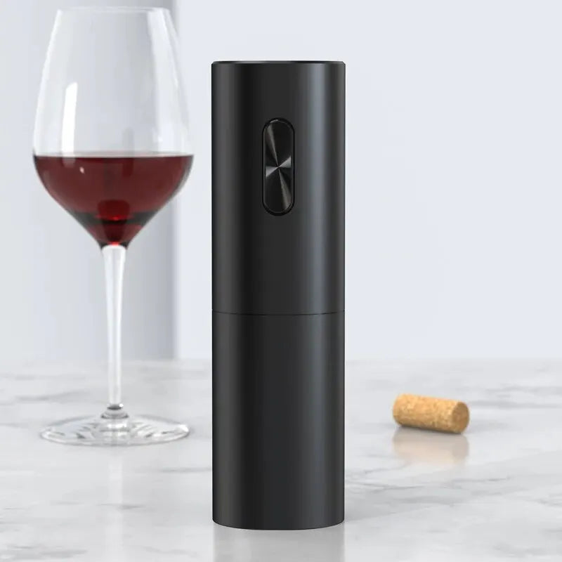 Electric Wine Opener Automatic Corkscrew Wine Openers Battery Bottle Opener Foil Cutter Kitchen Bar Can Opener