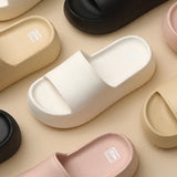 6cm New Thick Sole EVA Slippers for Women Fashion Home Platform Slippers for Summer Outwear Non Slip Elevated Slippers for Women