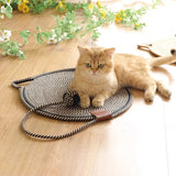 Cotton Rope Cat Scratching Post Mat Cat Scratcher Tool Funny Cat Toys for Grinding Claws Wear-Resistant Cat Scraper Pet Product