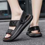 Soft-soled Slippers Men Summer Platform Slides Shoes Unisex Women Sandals Casual Beach Shoes Indoor Outdoor Flip Flops