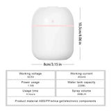 Mini Portable Water Drop Air Humidifier USB Desktop Indoor Household Mute Air Atomization Humidifier