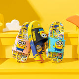 Genuine Minions children's slippers, indoor non-slip cartoon light soft soled slippers for boys and girls