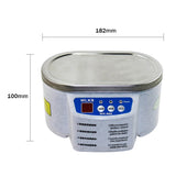 Ultrasonic Cleaner 30/50W Sonicator Bath 40Khz Degas for Watches Contact Lens Glasses Denture Teeth Electric Makeup Razor