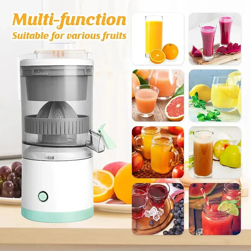 Orange Juicer Lemon Blender USB Charging Kitchen Automatic Fresh Squeezer Multifunctional Portable Electric Juicer Kitchen Tools