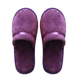 1Pair Disposable Winter Slipper Men Women Hotel Home Slippers Non-slip Portable Travel Sandals Coral Fleece Soft Warm Flip Flops