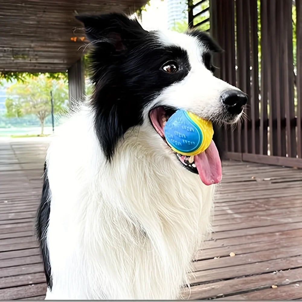 1pc Dog Toy Durable Crew Ball Pet Grinding Teeth Toy For Dog Interactive Supplies Chew Pet Supplies