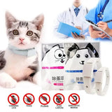 Flea Collar For Dogs And Cats Adjustable Collar Pet In Vitro Deworming Ring Flea Collar Flea Killer Collar Pet Cat Accessories