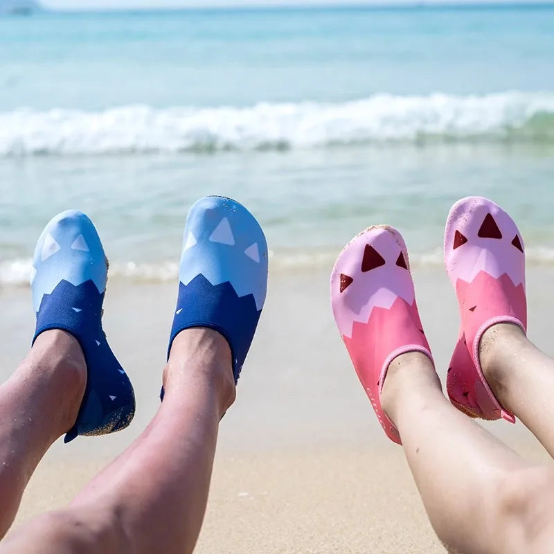 Children Water Beach Shoes Girls Swimming Shoes Quick-Drying Aqua Shoes Boys Soft Floor Indoor Slippers Snorkeling Swim Socks