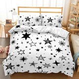 Rainbow Gradient Bedding Set Gradient Colors Duvet Cover with Pillowcases Single Twin Full Queen King Girl Kids Quilt Cover