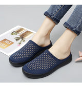 Women Slippers Sandals 2021 Summer Beach Slippers Women Breathable Mesh Flat Shoes Women Flip Flops Zapatos Mujer Home Slippers