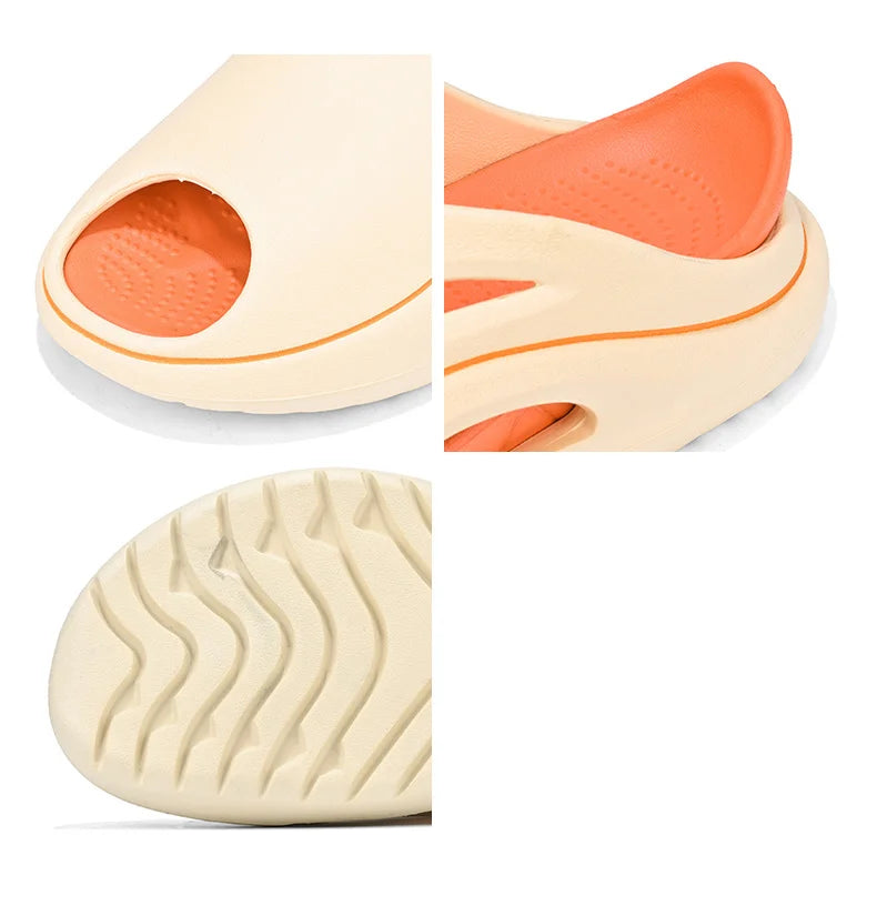 Thick Platform Bathroom Home Slippers men Fashion Soft Sole EVA Indoor Slides men's Sandals 2023 Summer Non-slip Flip Flops