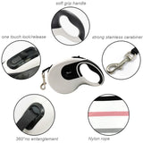 8M Long Strong Durable Dog Leash Automatic Retractable For Medium Large Dogs Extending Walking Leads Pet Traction Rope Belt